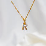 Lamay Initial Gold Necklace - KIONII