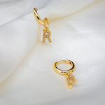 Lamay Initial Gold Huggies - KIONII