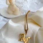 Double Initial Personalised Necklace - KIONII