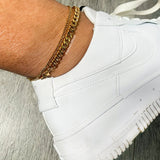 Double Trouble Anklet Set
