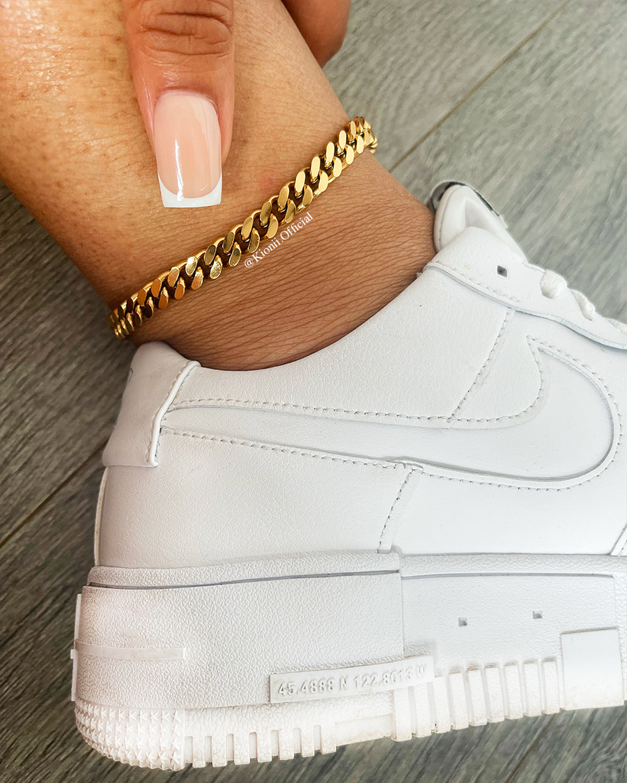 Erza Cuban Anklet (8mm)