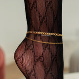 Dreya Cuban Anklet (3mm)