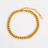 Orie Cuban Anklet (6mm)