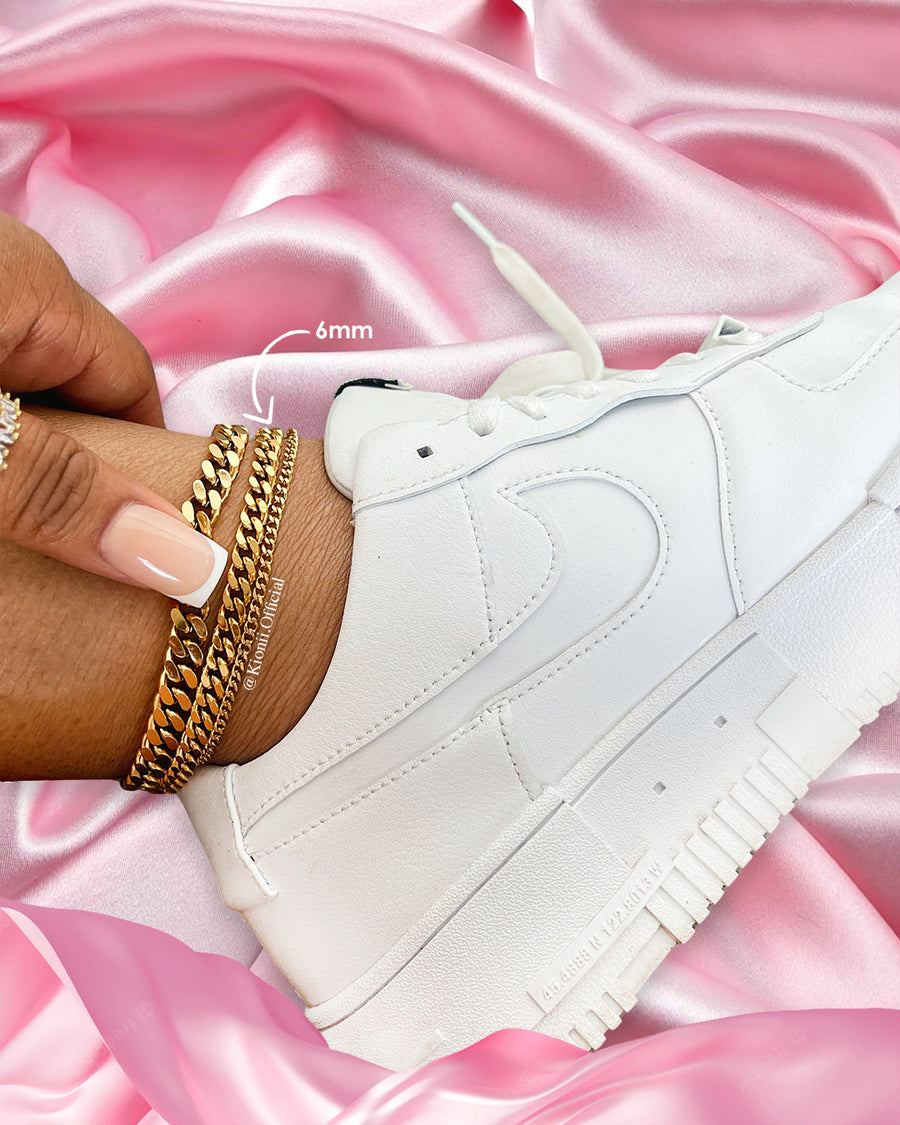 Orie Cuban Anklet (6mm)