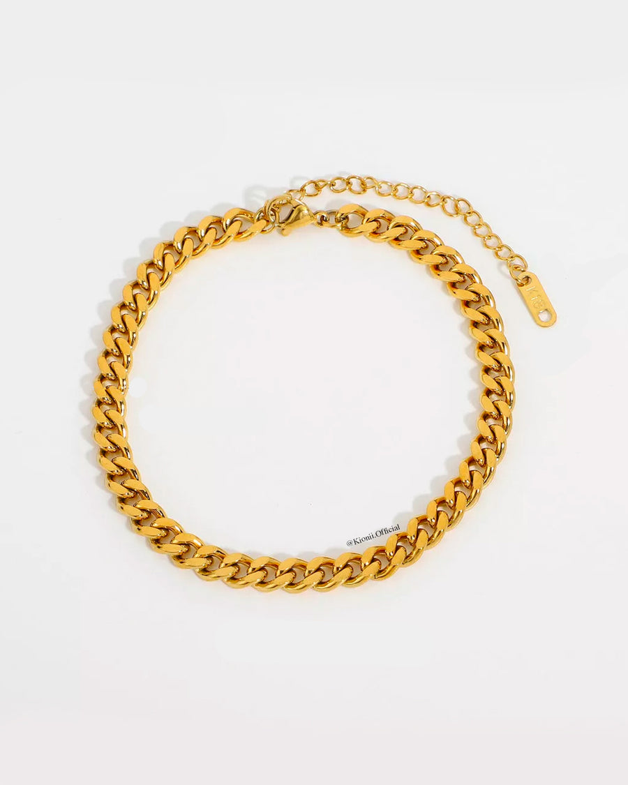 Orie Cuban Anklet (6mm)