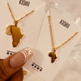 Femi Africa Map Pendant