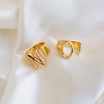 Initial Gold Chunky Ring - KIONII
