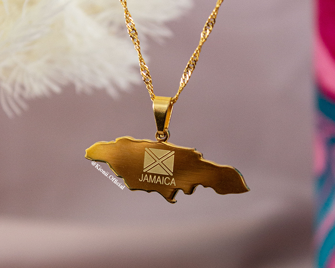Jamaican necklace discount