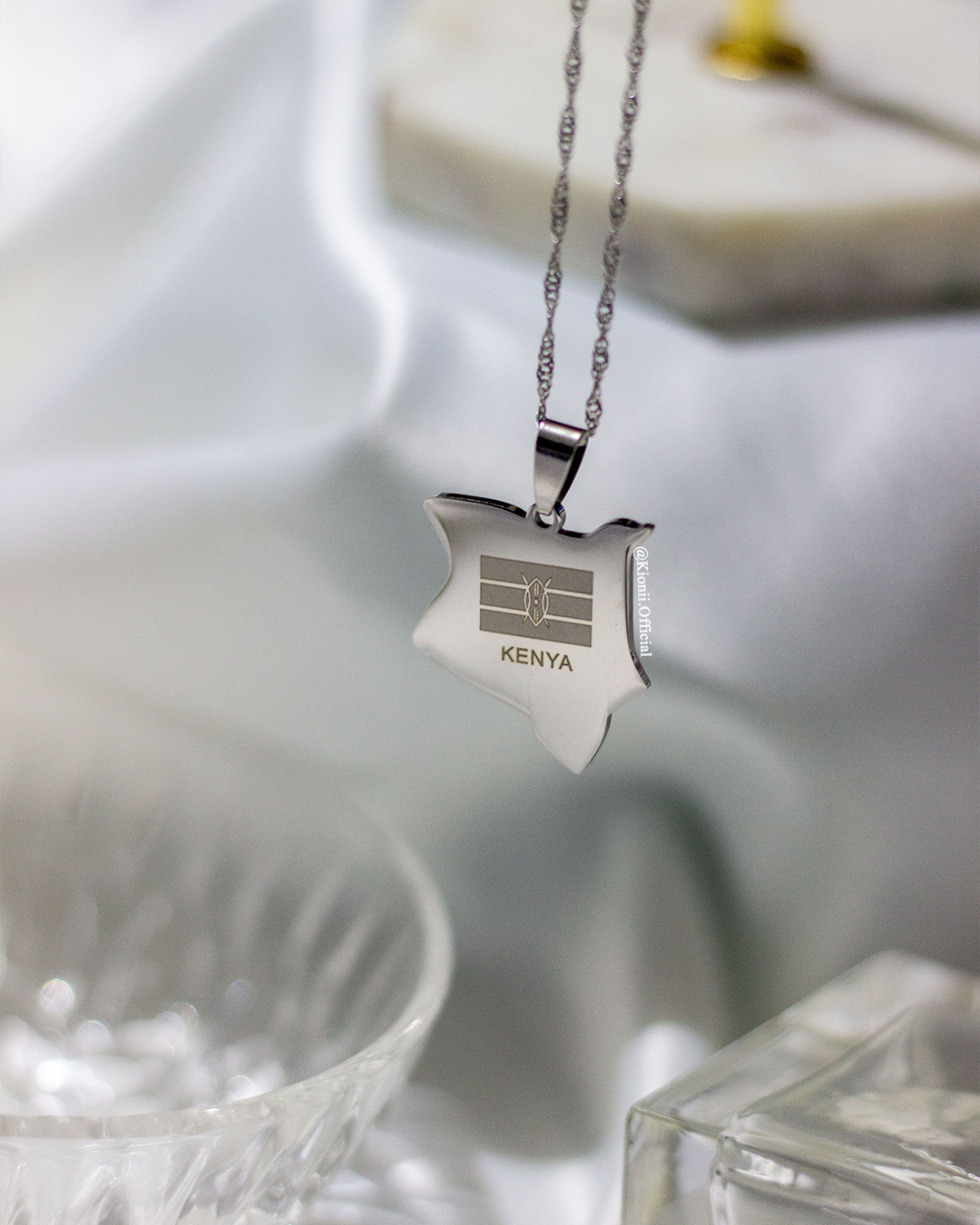 Kenya Necklace (Silver) - KIONII