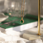 Lala Emerald Green Necklace - KIONII