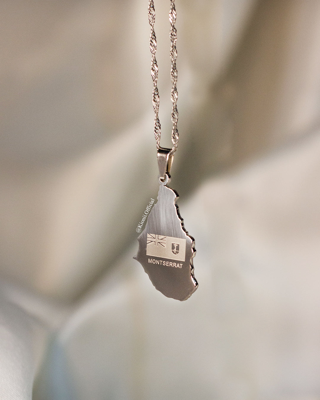 Montserrat Necklace (Silver) - KIONII