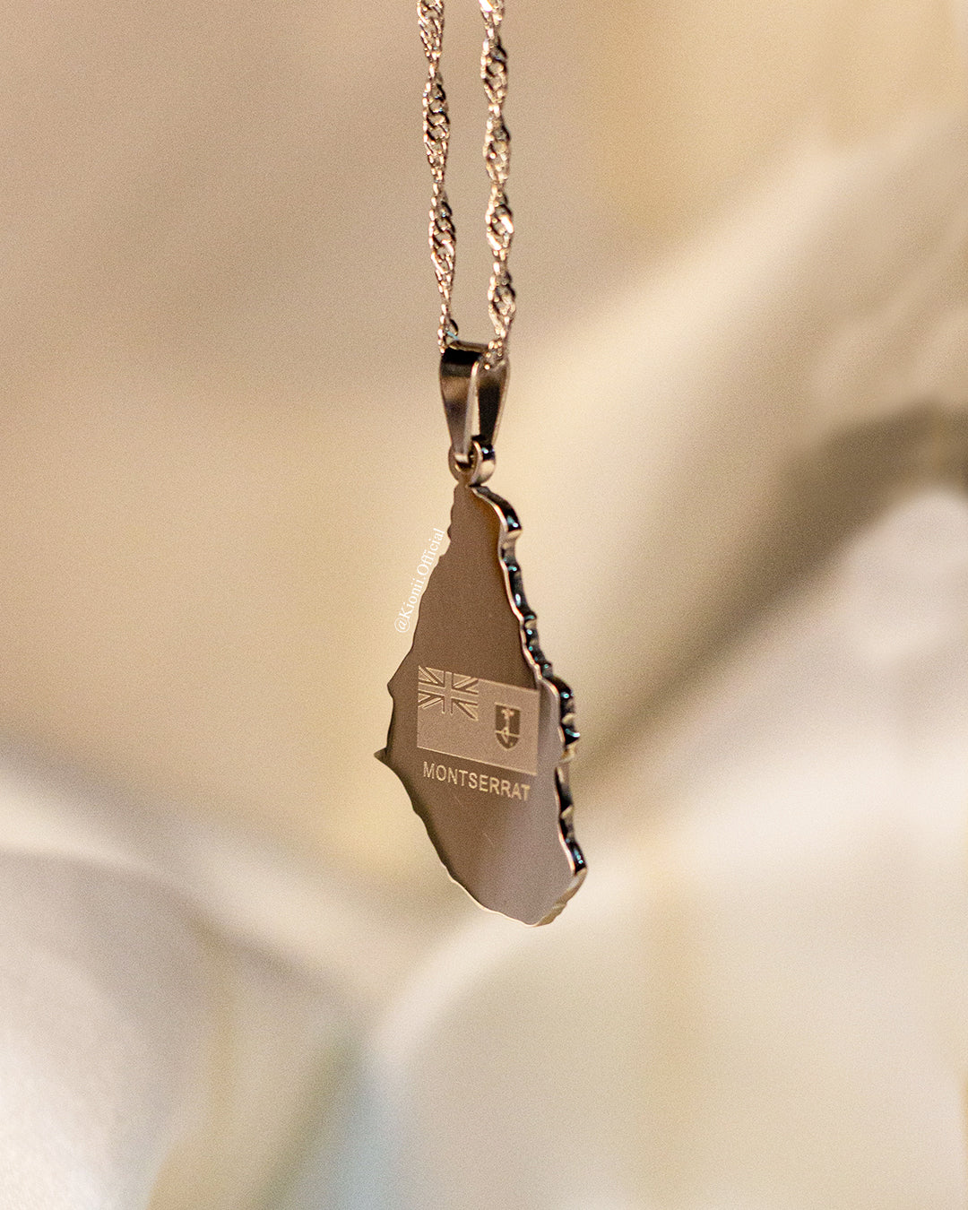 Montserrat Necklace (Silver) - KIONII