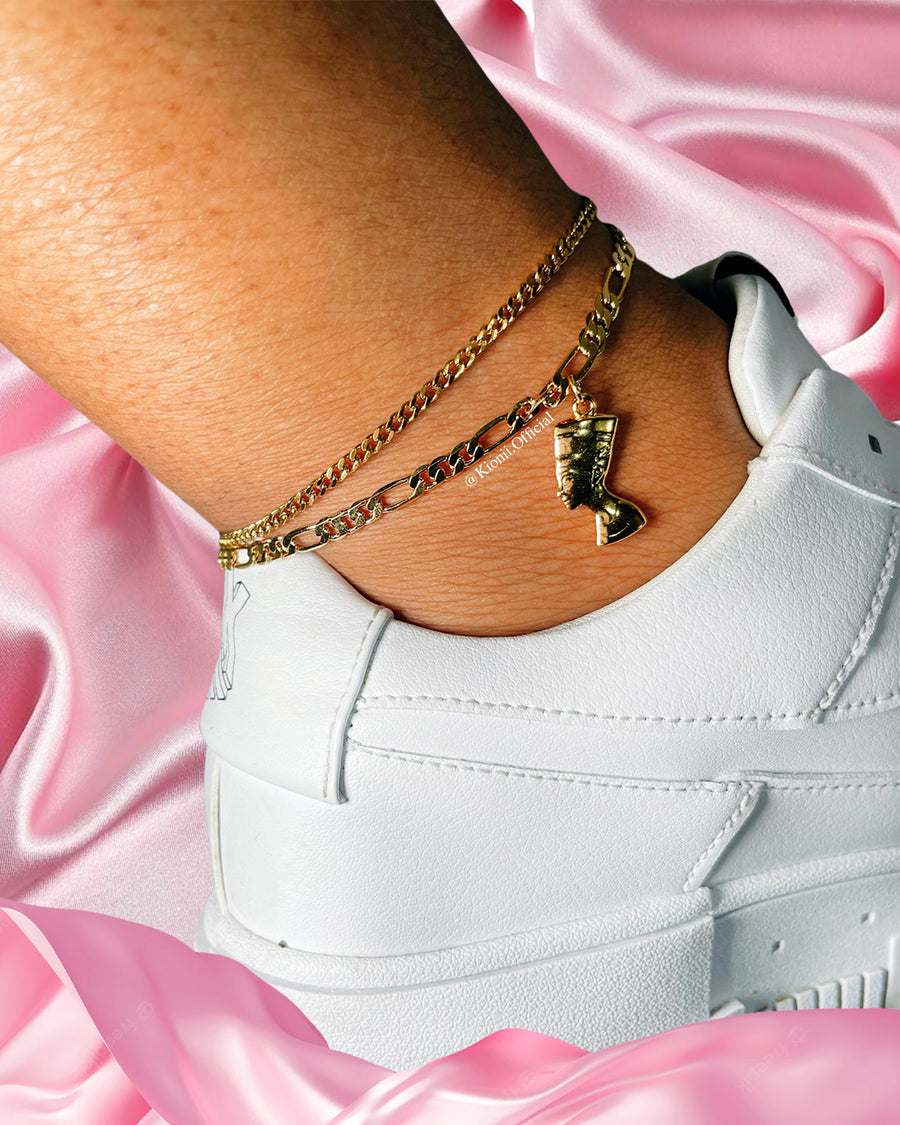Nefertiti Anklet Set