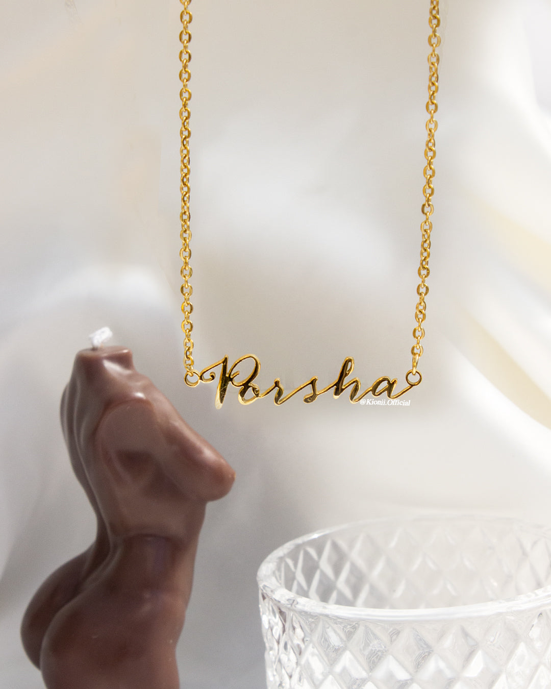 Porsha Personalised Necklace - KIONII