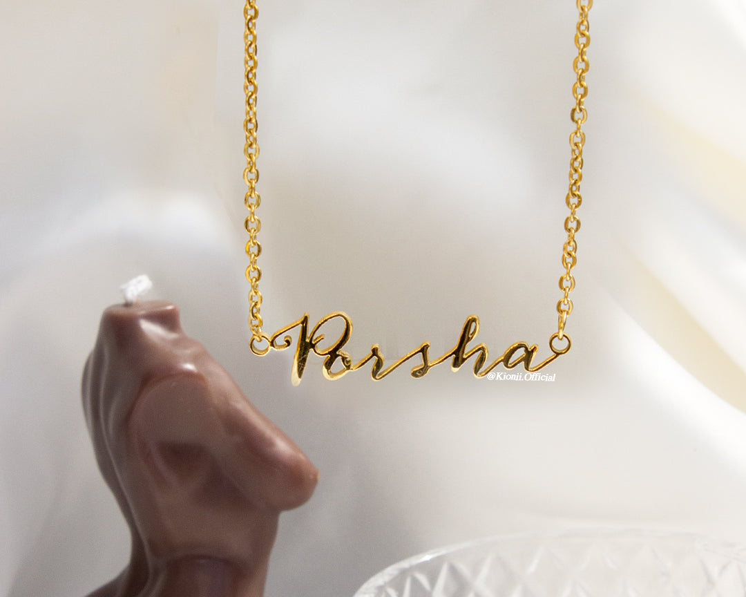 Porsha Personalised Necklace - KIONII