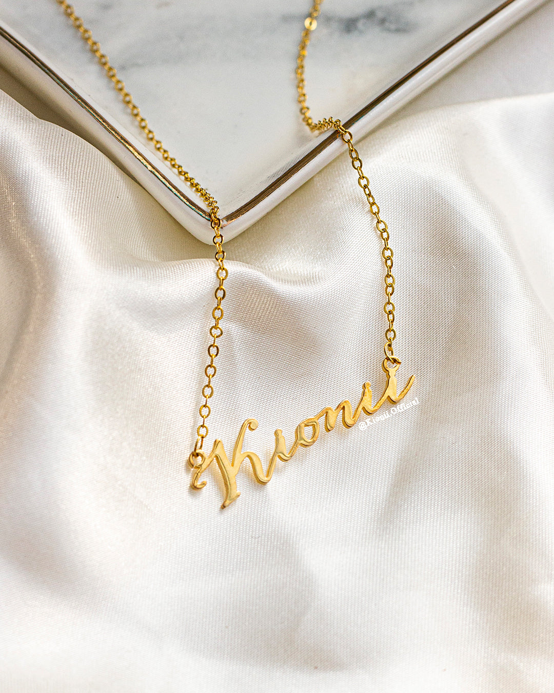 Porsha Personalised Necklace - KIONII