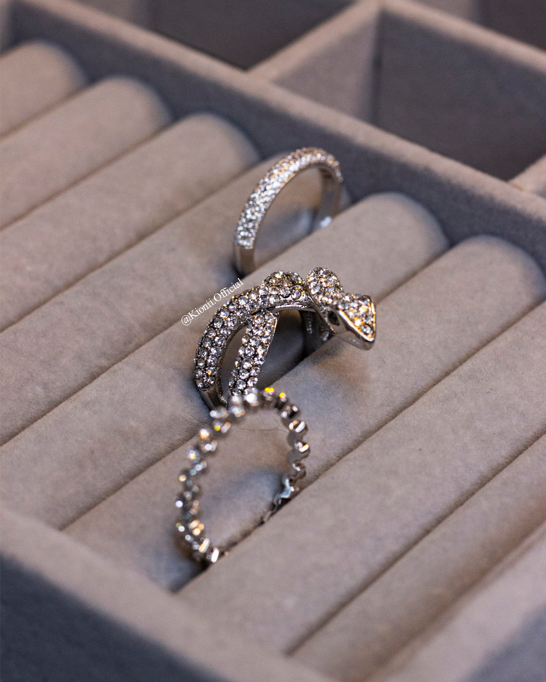 Snake Ring (Silver) - KIONII