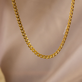 Rhay Cuban Necklace (4mm)