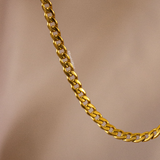 Rhay Cuban Necklace (4mm)