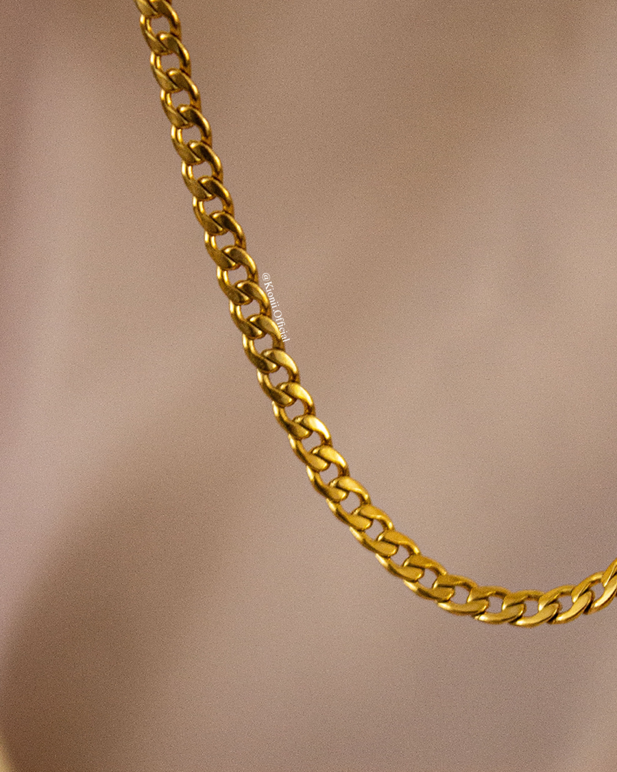 Rhay Cuban Necklace (4mm)
