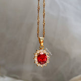 Lala Ruby Pendant - KIONII