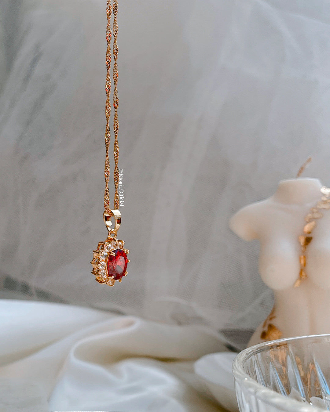 Lala Ruby Pendant - KIONII