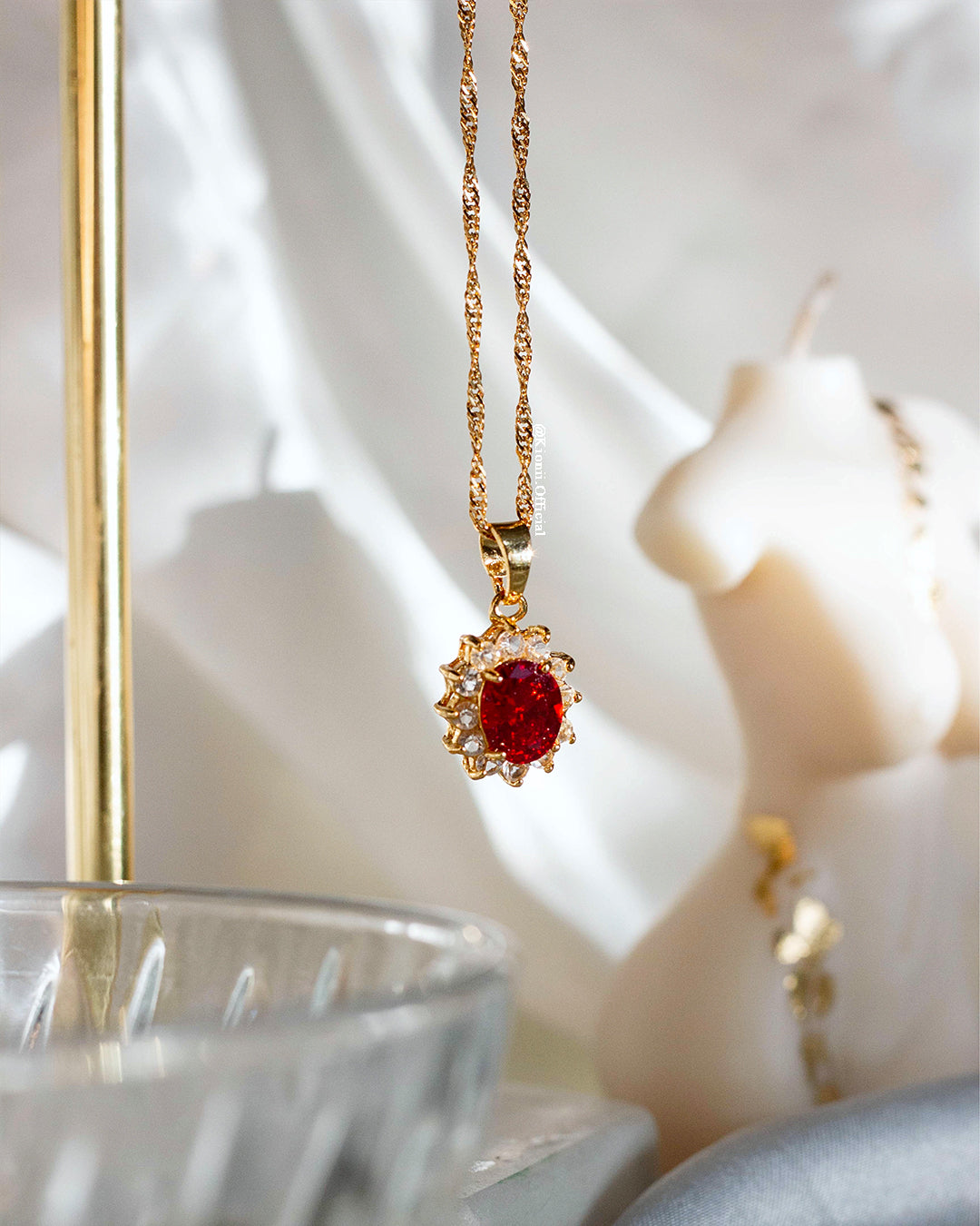 Lala Ruby Pendant - KIONII