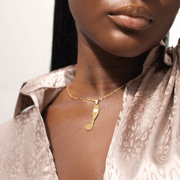 St. Kitts and Nevis Necklace - KIONII