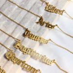 Zodiac Horizontal Sign Necklace - KIONII