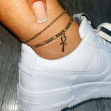 Ankh Anklet Set Africa Anklet  x The Hurricane Melissa