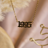 Year Personalised Necklace
